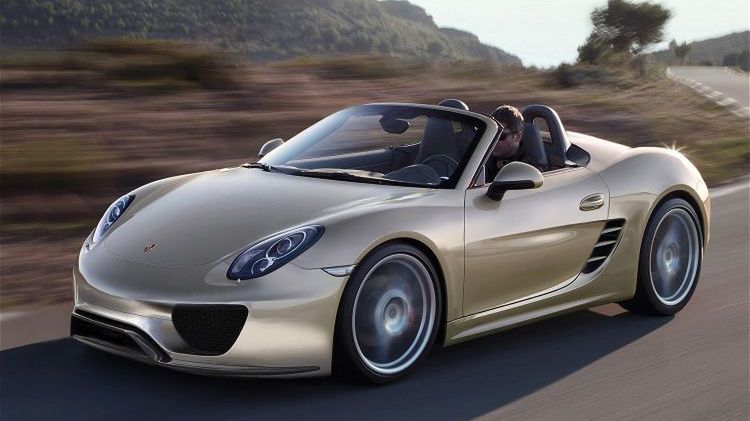 Wizualizacja Porsche 551