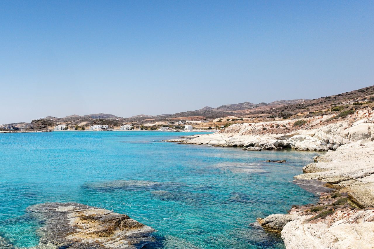 Kimolos' Prassa Beach crowned with world's clearest water