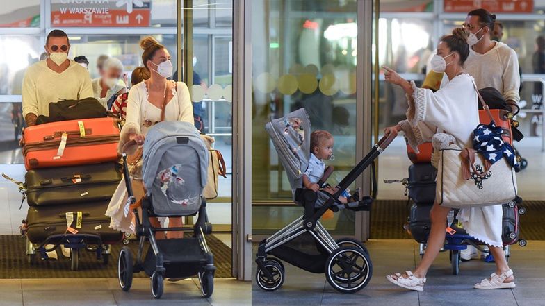 Małgorzata Rozenek i Radosław Majdan wrócili z Meksyku