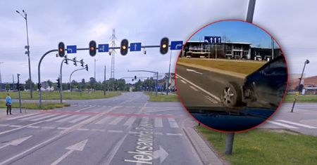 Chwile grozy w Łodzi. Koło odpadło z auta. "Taki kierowca"