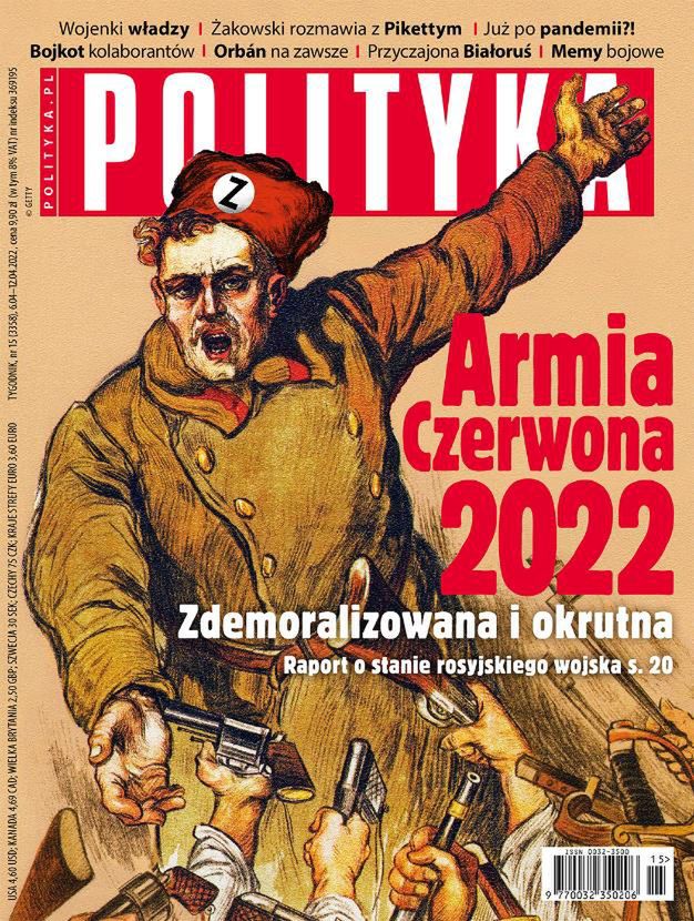 Okładka tygodnika "Polityka"