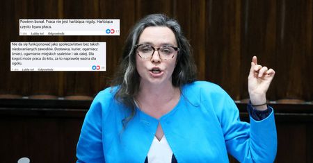 Zdjęcie kuriera obiegło Polskę. Fala komentarzy po wpisie posłanki