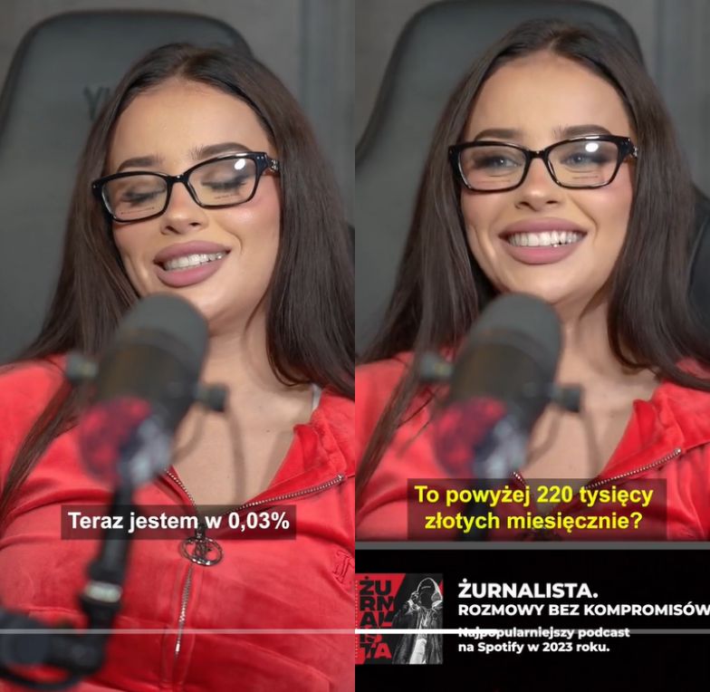 Fagata ujawnia, ile w miesiąc zarobiła na OnlyFans