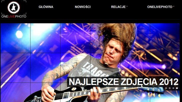 OneLivePhoto - nowy fotoblog poświęcony fotografii koncertowej 1