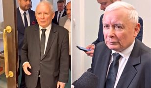 "Bezczelne!". Kaczyński wyszedł z sali. Od razu wypalił w stronę Tuska