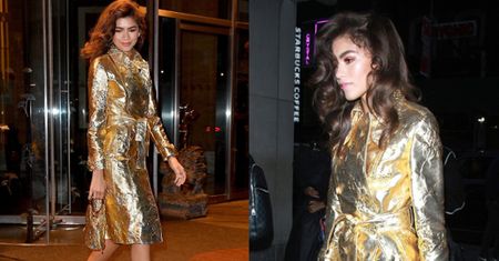 Złota Zendaya promuje film w stylizacji za 16 tysięcy