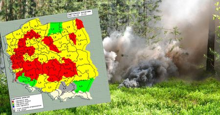 Pogoda może być niebezpieczna. Służby o zagrożeniu pożarowym w lasach