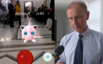 Sprawdziliśmy: W Sejmie można łapać Pokemony. Klich: "Jestem na bieżąco!"