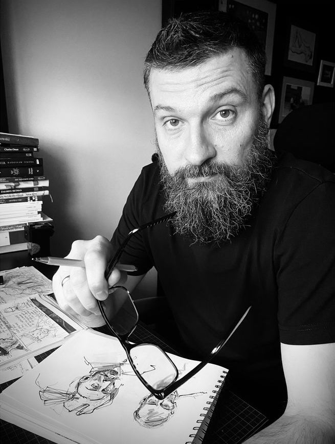 Hubert Czajkowski w MCK. Spotkanie z mistrzem historycznej kreski