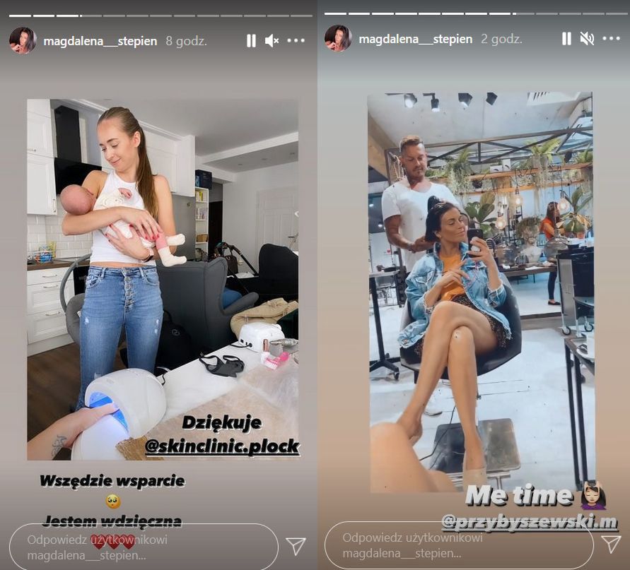Magdalena Stępień i jej tour po salonach piękności