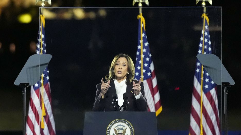 Temporary
Democratic presidential nominee Vice President Kamala Harris delivers remarks during a campaign event at the Ellipse near the White House in Washington, Tuesday, Oct. 29, 2024. (AP Photo/Stephanie Scarbrough)
Stephanie Scarbrough