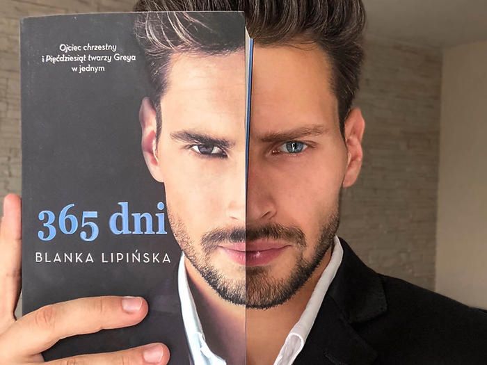 Model z okładki Blanki Lipińskiej