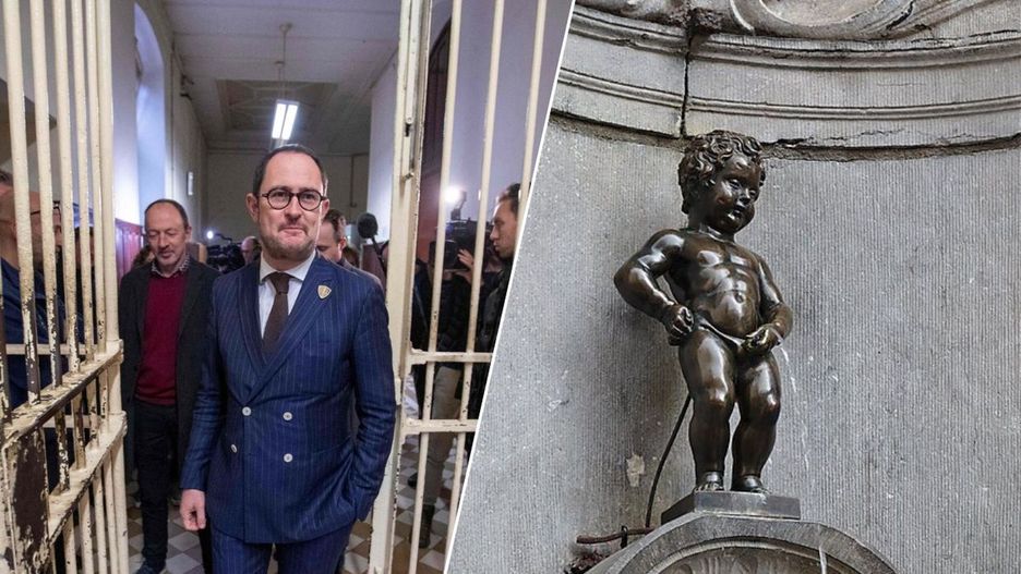 Vincent Van Quickenborne/ Manneken Pis