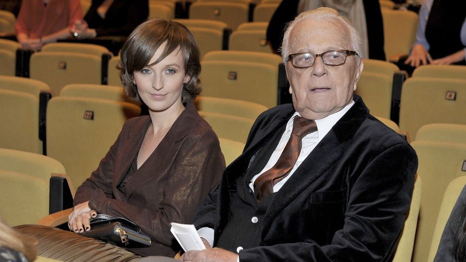 Związek Andrzeja Łapickiego z młodszą o 60 lat Kamilą Mścichowską wywoływał sporo kontrowersji.