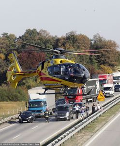 A2. Karambol na autostradzie. Trasa w stronę Warszawy zablokowana