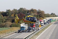 A2. Karambol na autostradzie. Trasa w stronę Warszawy zablokowana