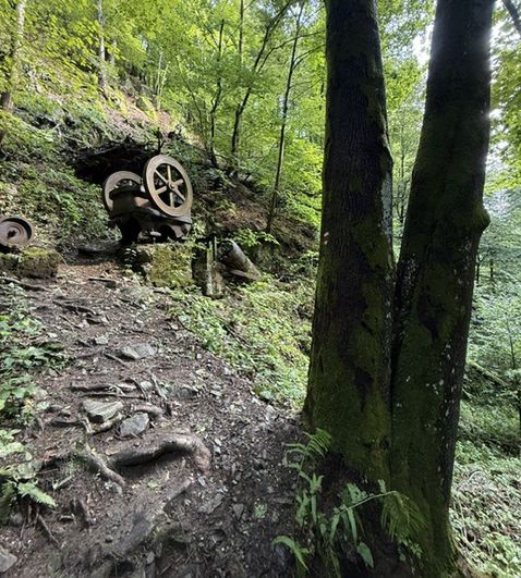 Via ferrata Martnskie hole - trasa bywa wymagająca