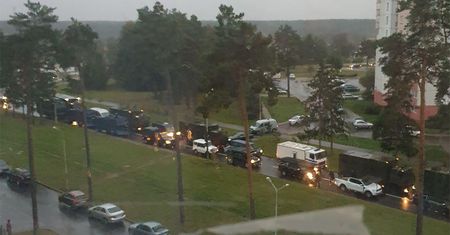 Milicja w odwrocie. Niesamowite sceny na Białorusi