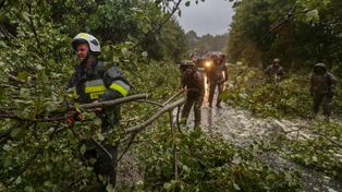 Rekordowy weekend interwencji w Wielkopolsce. Strażacy wyjeżdżali na akcje ponad 400 razy, najwięcej w Polsce!