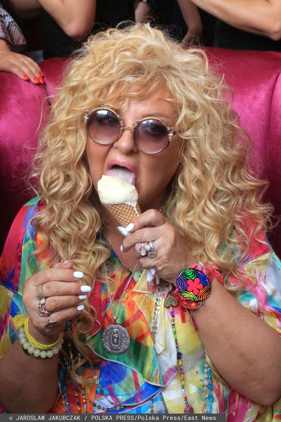 Magda Gessler promuje swoje lody "Ice Queen"