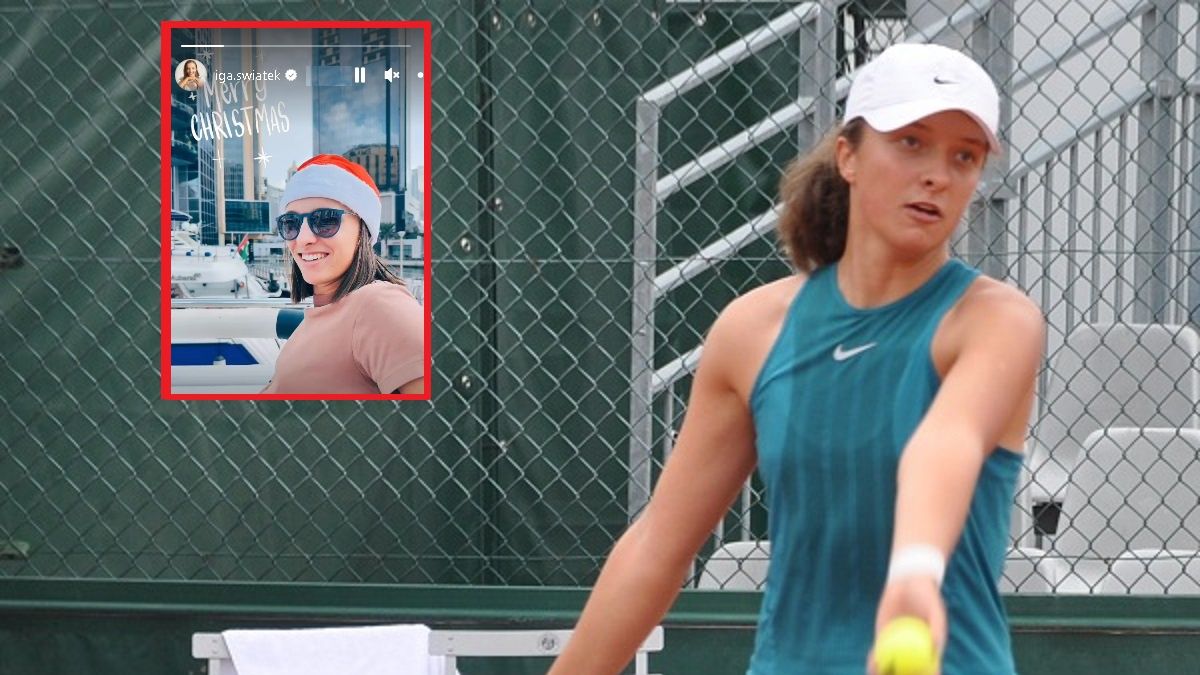 Iga Świątek pokazała, jak spędza święta Bożego Narodzenia