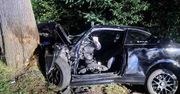 Zielona Góra: Pijana, młoda kobieta bmw uderzyła w drzewo. Połamana leży w szpitalu