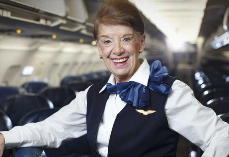 Bette Nash - "najstarsza stewardesa na świecie"