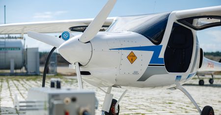Oto pierwszy i na razie jedyny zarejestrowany w Polsce samolot elektryczny