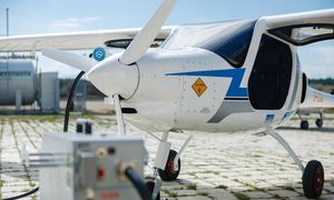 Oto pierwszy i na razie jedyny zarejestrowany w Polsce samolot elektryczny