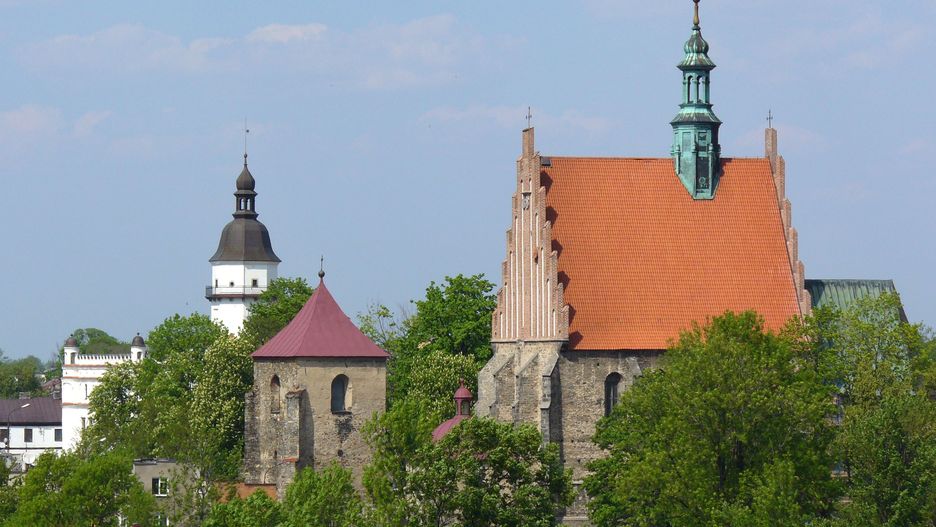 Szydłowiec, Widok z Osiedla Nad Zalewem na Stare Miasto
