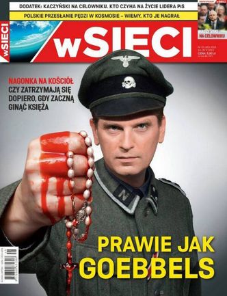 Tomasz Lis jako... NAZISTA! Będzie proces? (FOTO)