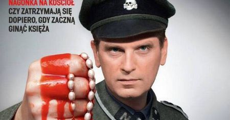 Tomasz Lis jako... NAZISTA! Będzie proces? (FOTO)