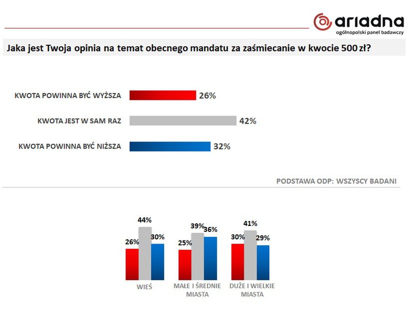 Czy mandat za zaśmiecanie jest za wysoki?