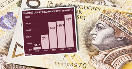 Znamy kwotę przelewów z PPK. Trafiły do 2 mln oszczędzających