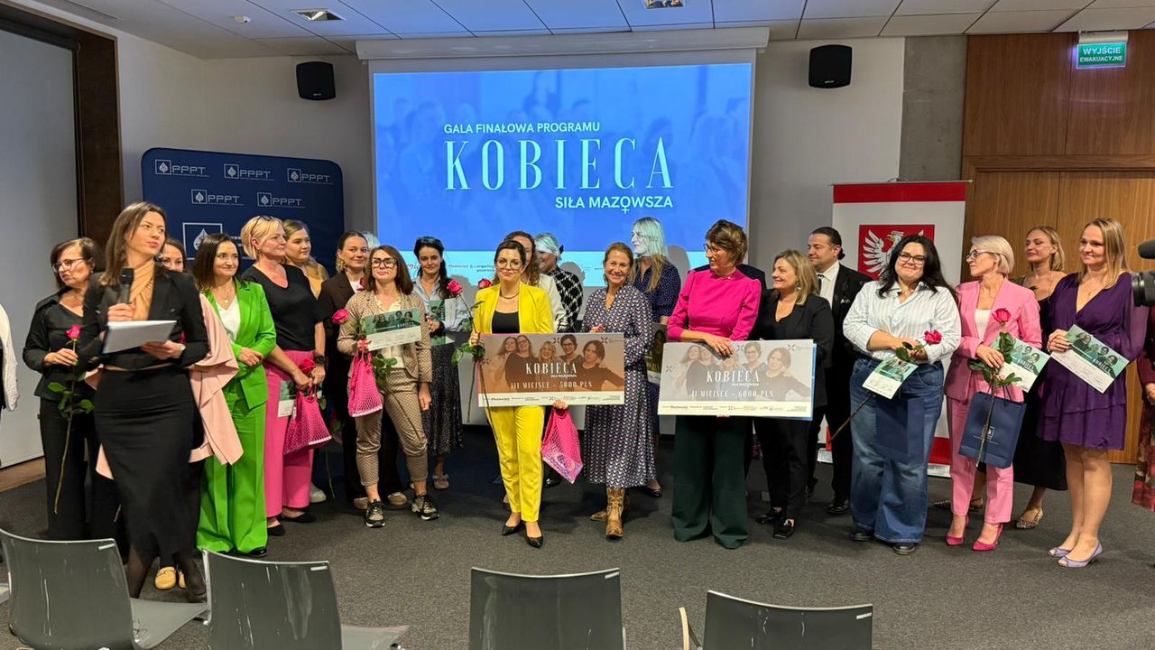 Gala Finałowa programu "Kobieca Siła Mazowsza" – święto przedsiębiorczości, pasji i kobiecej solidarności