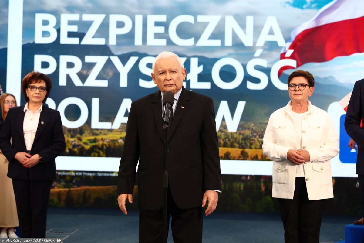 Hasło wyborcze PiS. Kaczyński odkrywa karty