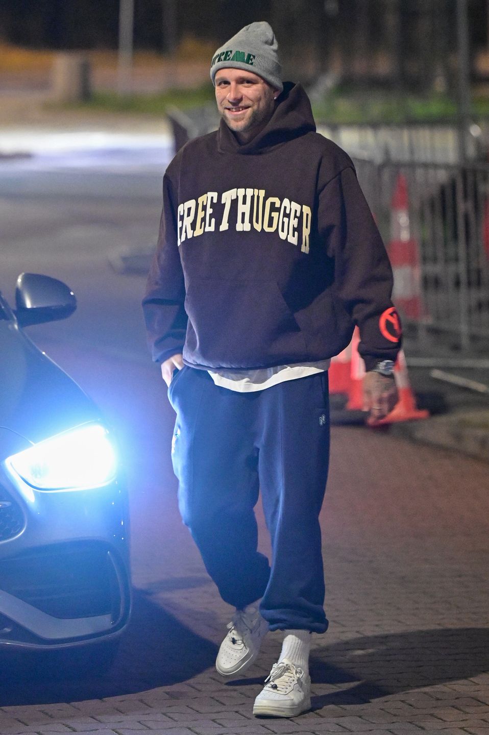 Polska kadra i ich goście po porażce ze Szkocją