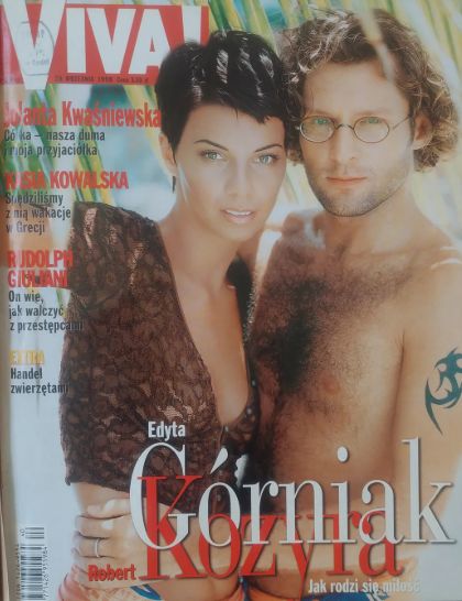 Okładka "Vivy!" z Kozyrą i Górniak