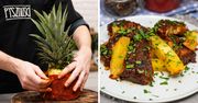 Ananas otulony żeberkami nie tylko świetnie smakuje, ale i fenomenalnie się prezentuje