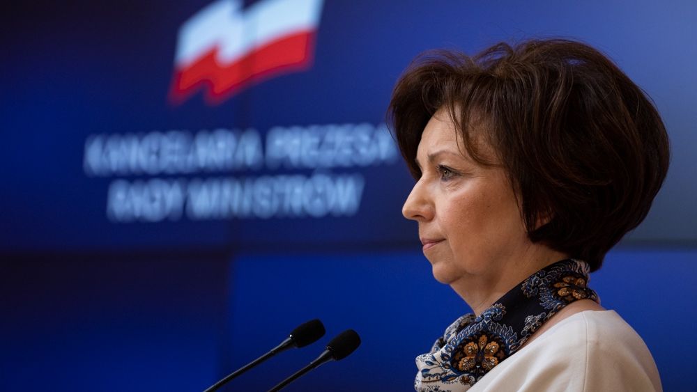 Marlena Maląg podsumowała działanie tarczy.