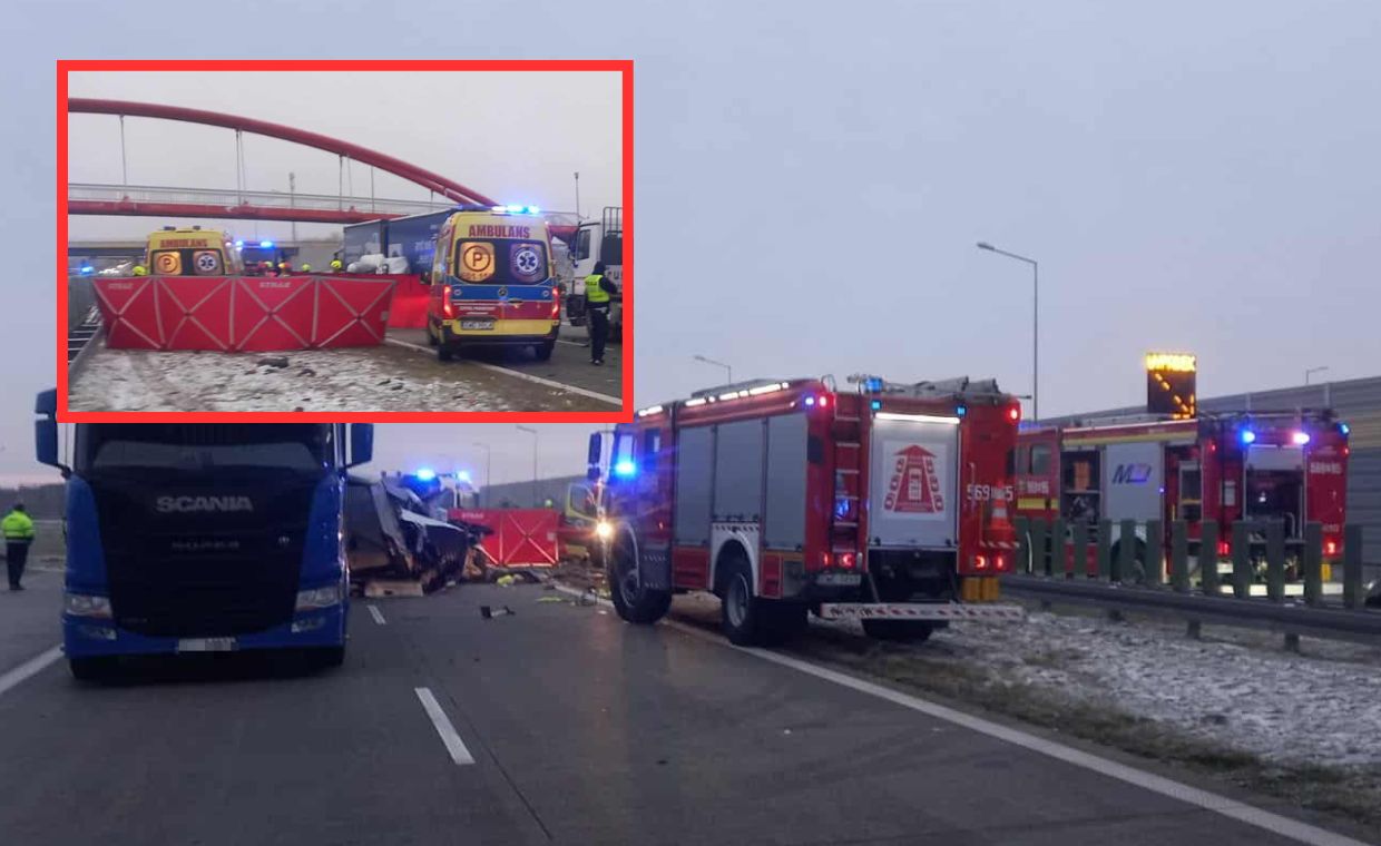 4 osoby zginęły w wypadku na S8