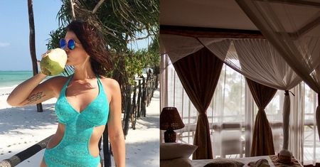 Honey na wakacjach w luksusowym hotelu na Zanzibarze (FOTO)