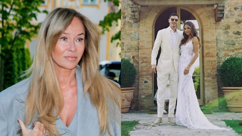 Joanna Przetakiewicz ocenia ślubne kreacje Anny i Roberta Lewandowskich