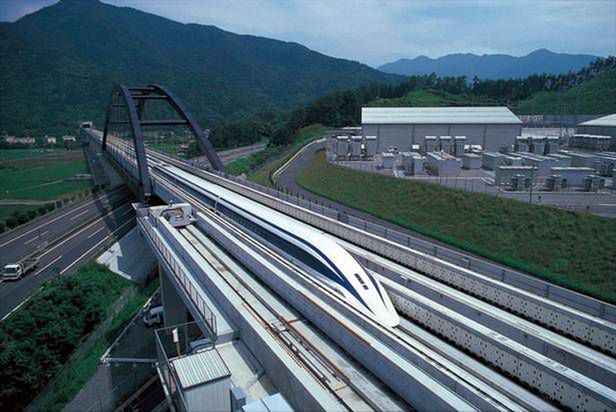 Japoński pociąg magnetyczny
