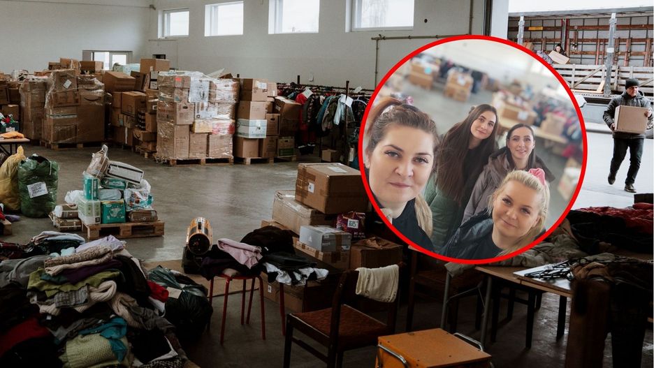 Cztery Parczewianki zorganizowały olbrzymią zbiórkę dla gości z Ukrainy