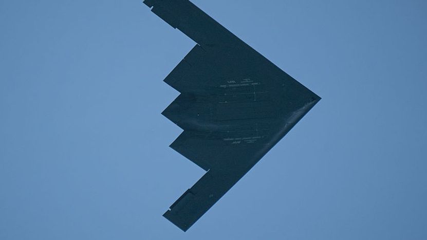 Memorial Day celebration in MiamiMIAMI, FLORIDA-MAY 24, 2025: One B-2 Spirit Stealth Bomber flies over the beaches of Miami Beach, during the Air Show as part of the memorial day celebration in Miami, United State on May 24, 2025. (Photo by Jesus Olarte/Anadolu via Getty Images)Anadolumemorial day