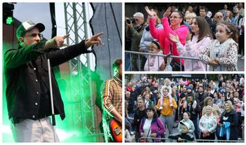 Pleszew śpiewająco rozpoczął wakacje "Na jednej z dzikich plaż"! Zespół LOKA roztańczył publiczność pod Zajezdnią Kultury