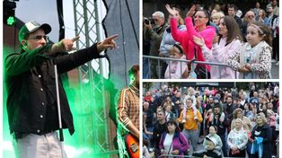 Pleszew śpiewająco rozpoczął wakacje "Na jednej z dzikich plaż"! Zespół LOKA roztańczył publiczność pod Zajezdnią Kultury