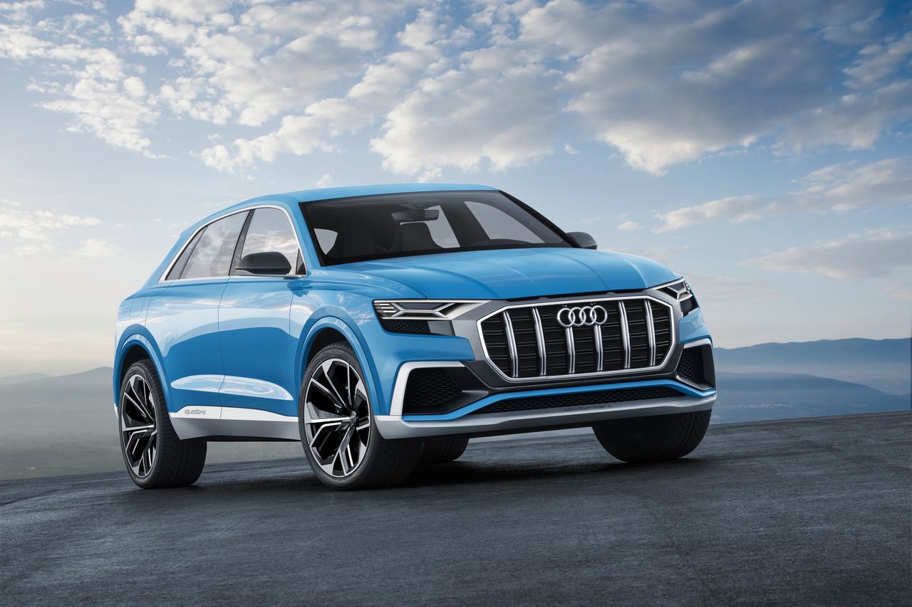 Koncept Audi Q8 - jednak hybryda zamiast elektryka