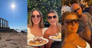 Ewa Chodakowska zajada się deserami na greckich wakacjach z Gortatami (ZDJĘCIA)